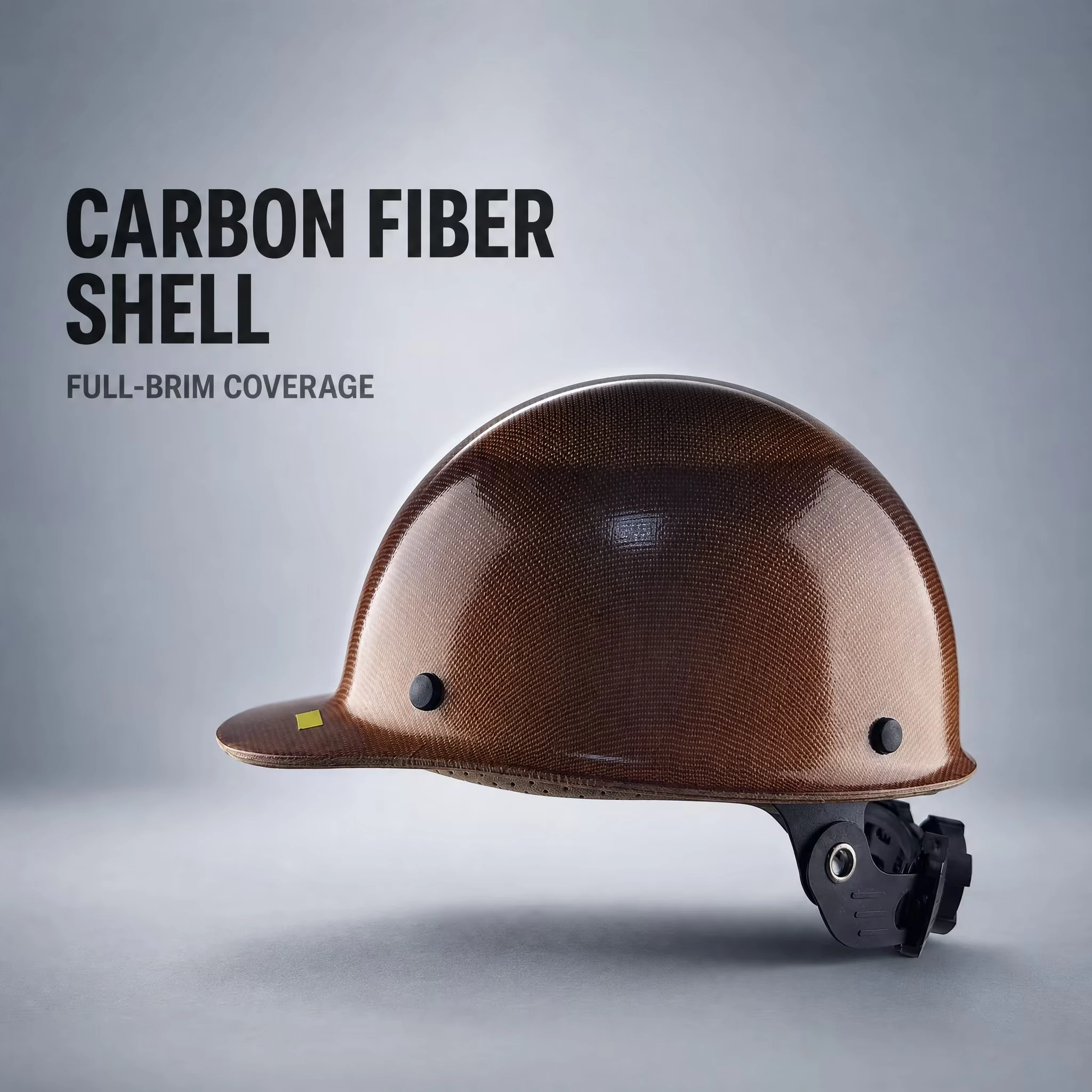 Custom safety helmet shell and material development